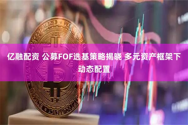 亿融配资 公募FOF选基策略揭晓 多元资产框架下动态配置